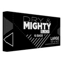 Dry & Mighty Black Bags Large, 13 in x 14.5 in