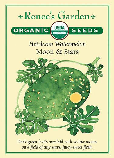 Renee's Garden Heirloom Watermelon Moon & Stars