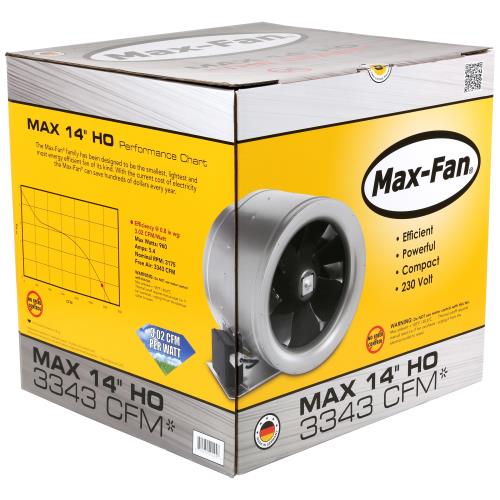 Can-Fan Max Fan "The Beast" 3343 CFM 240 volt, 14"