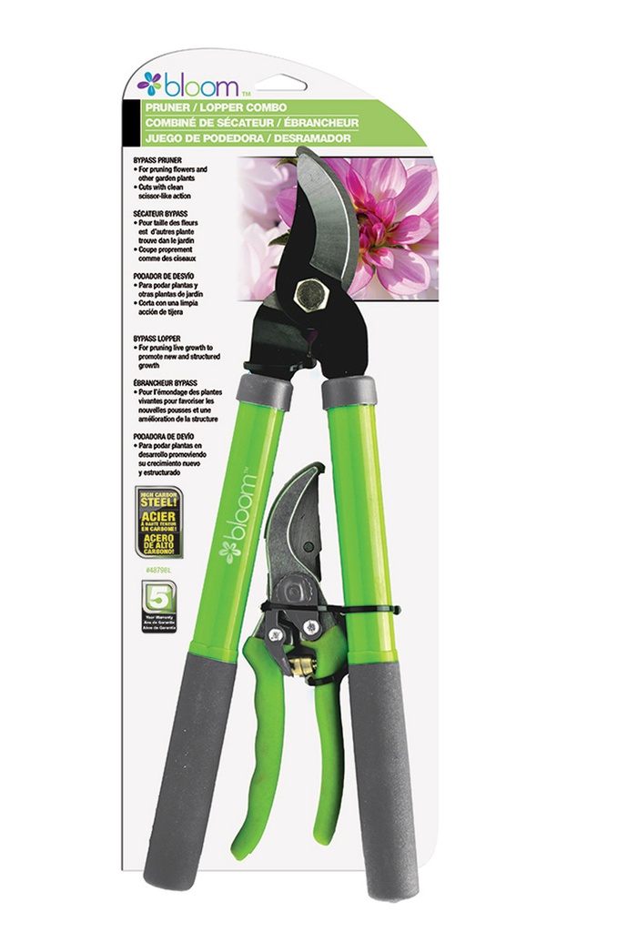 Bond Bloom 15 Inch Lopper & 8 Inch Pruner Combo