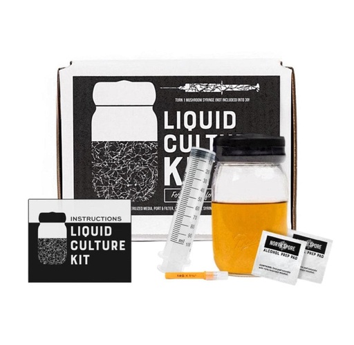 [EQUIP-LCJAR] North Spore 30x Syringe Multiplier & Spore Cloning Liquid Culture Kit