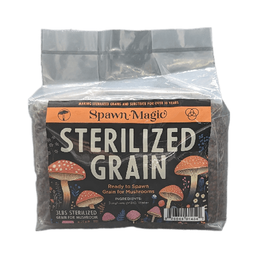 [SMRMS-3LB] Spawn Magic Sterilized Red Milo Sorghum Bag